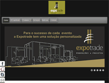 Tablet Screenshot of expotradeproducoes.com.br